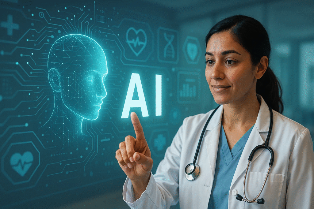 AI compared with general doctors for diagnostic accuracy