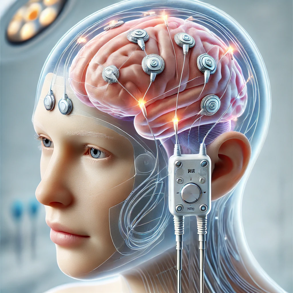 Personalized deep brain stimulation for epilepsy treatment with implanted electrodes