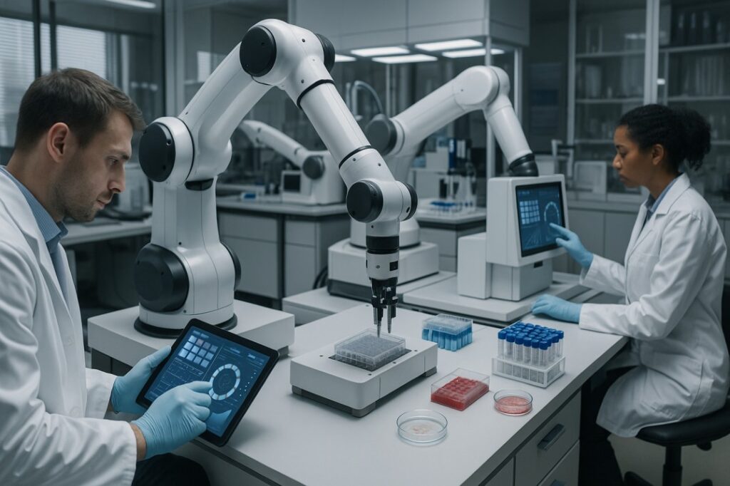 Lab automation for biologists using Trilobio’s robotics and no-code platform
