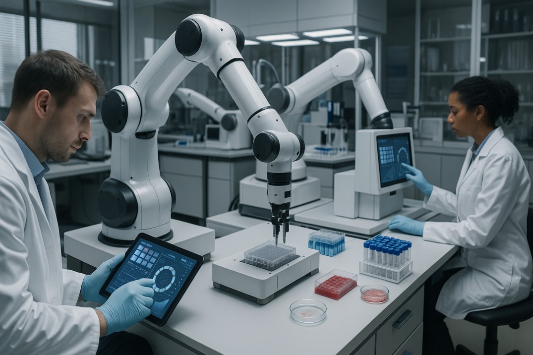 Lab automation for biologists using Trilobio’s robotics and no-code platform